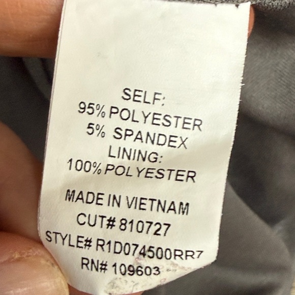 Rabbit Rabbit Rabbit Long Sleeve Geometric Print Swing Dress - Picture 10 of 11